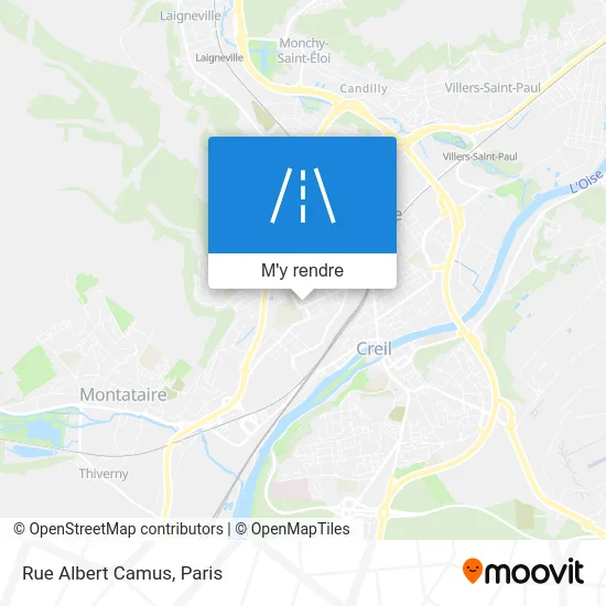 Rue Albert Camus plan