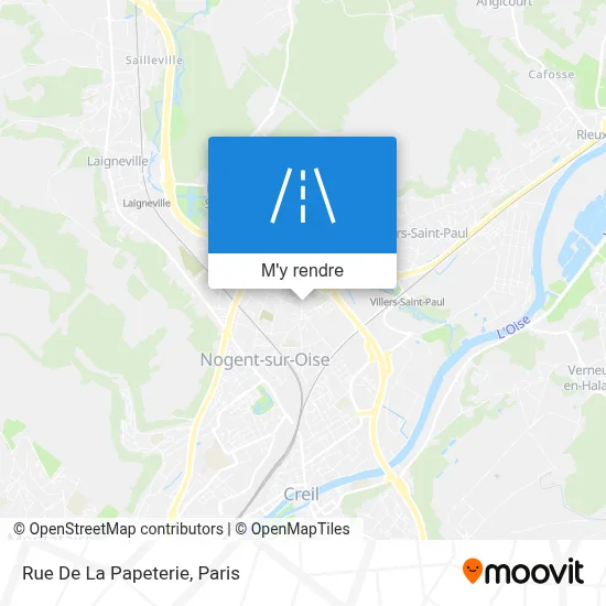 Rue De La Papeterie plan