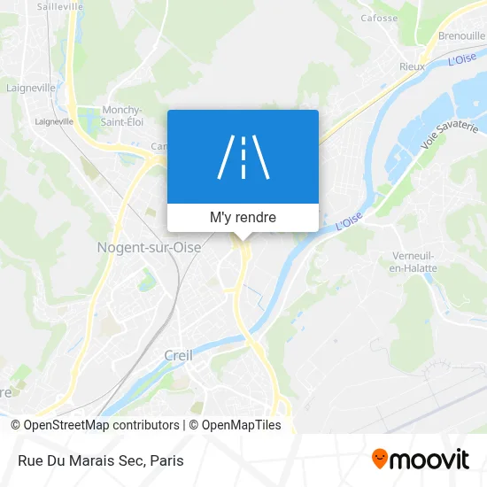 Rue Du Marais Sec plan