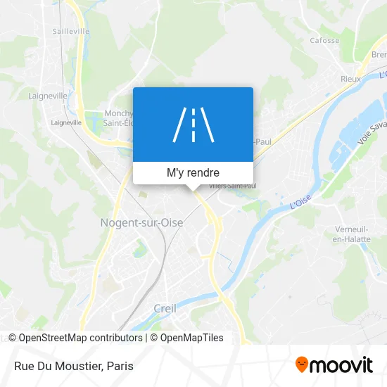 Rue Du Moustier plan