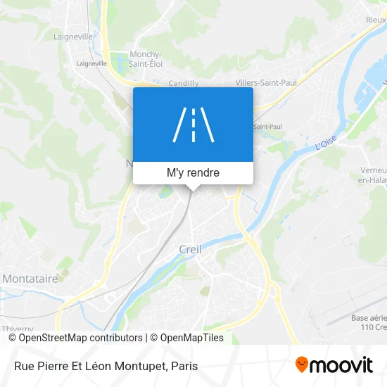 Rue Pierre Et Léon Montupet plan