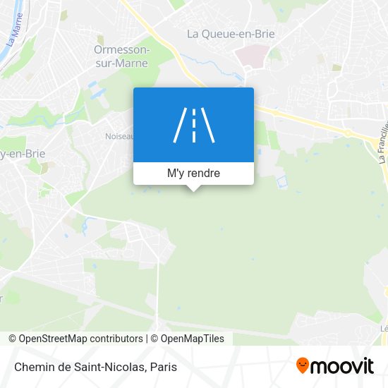 Chemin de Saint-Nicolas plan