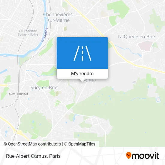 Rue Albert Camus plan