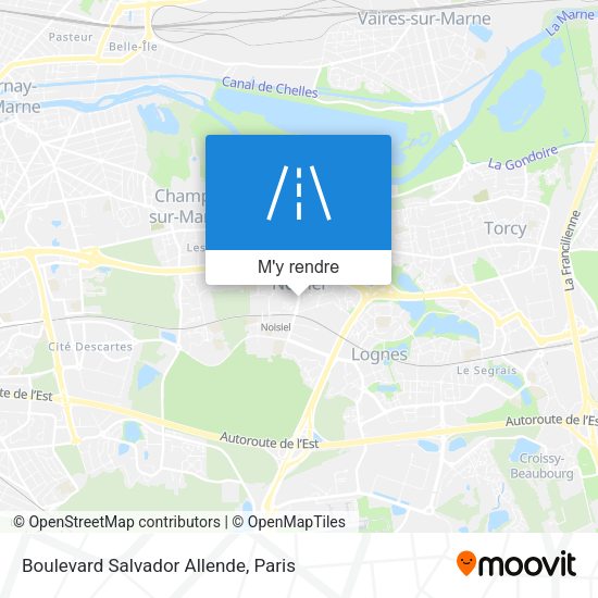 Boulevard Salvador Allende plan