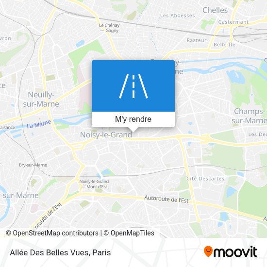 Allée Des Belles Vues plan