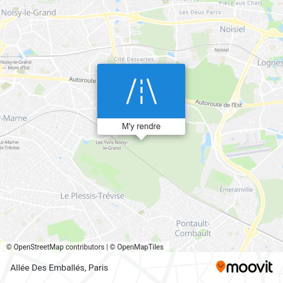Allée Des Emballés plan