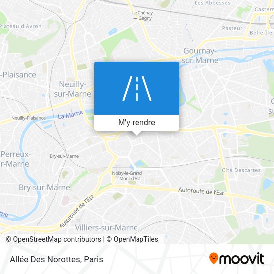 Allée Des Norottes plan
