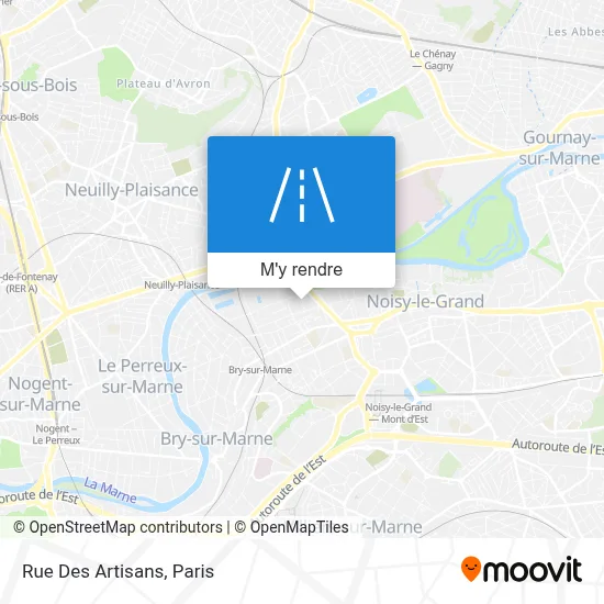 Rue Des Artisans plan