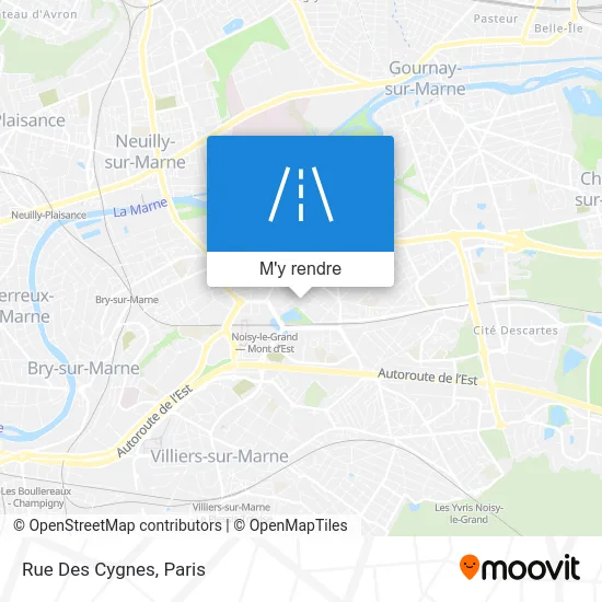 Rue Des Cygnes plan