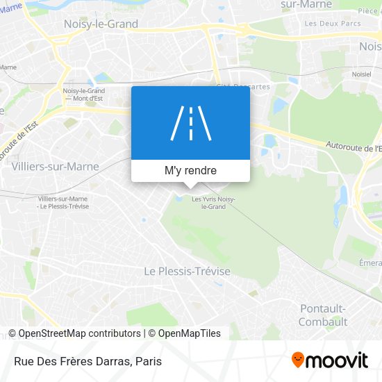Rue Des Frères Darras plan