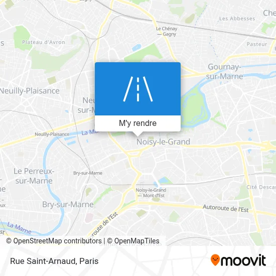 Rue Saint-Arnaud plan