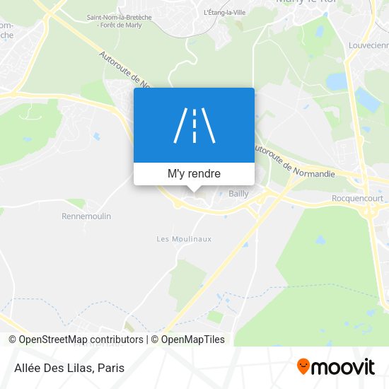 Allée Des Lilas plan
