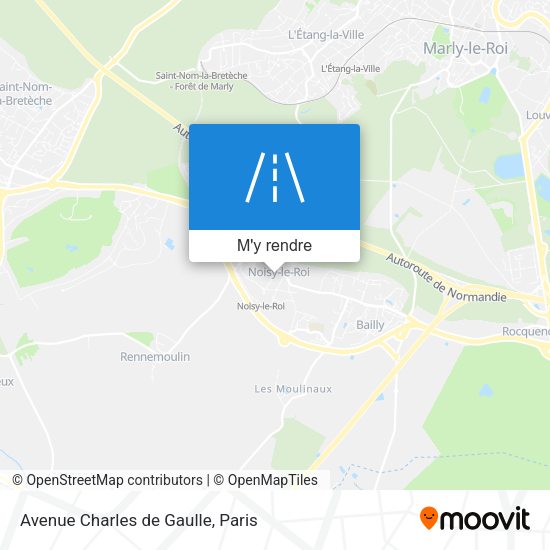Avenue Charles de Gaulle plan