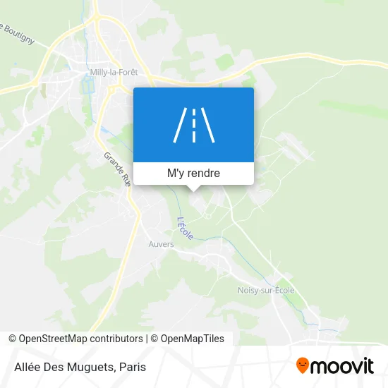 Allée Des Muguets plan