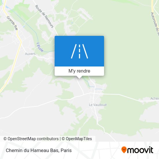 Chemin du Hameau Bas plan