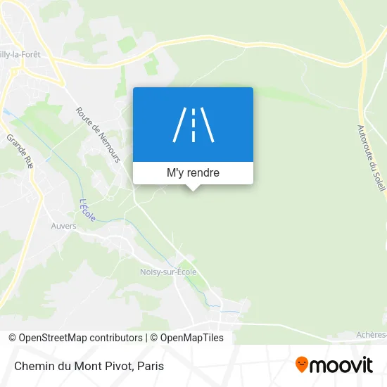 Chemin Du Mont Pivot plan