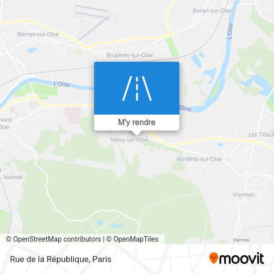 Rue de la République plan