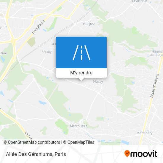 Allée Des Géraniums plan