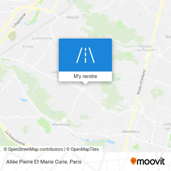 Allée Pierre Et Marie Curie plan