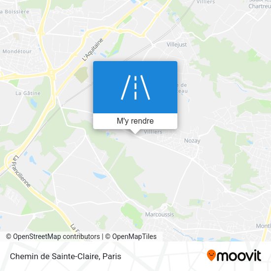 Chemin de Sainte-Claire plan