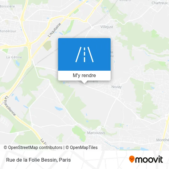 Rue de la Folie Bessin plan