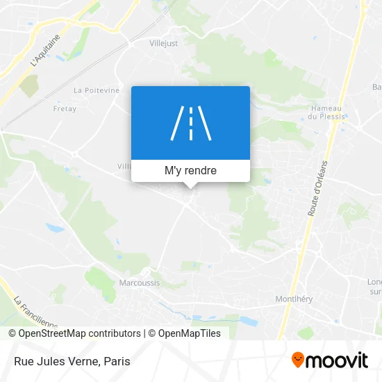 Rue Jules Verne plan