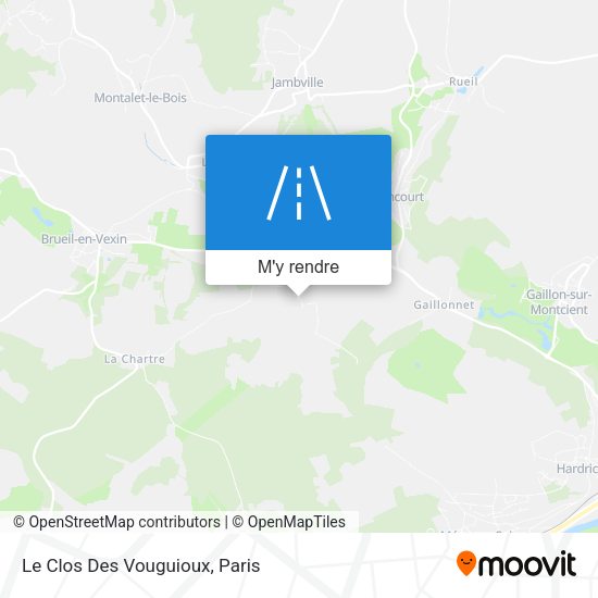 Le Clos Des Vouguioux plan