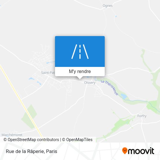 Rue de la Râperie plan