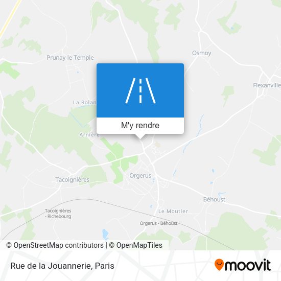 Rue de la Jouannerie plan