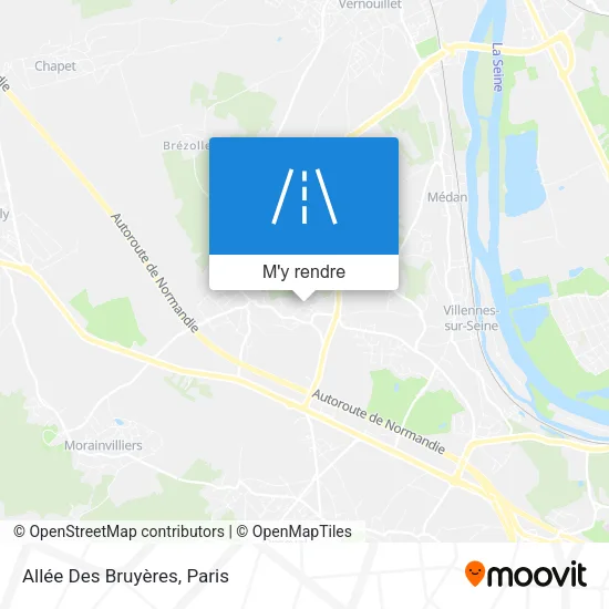 Allée Des Bruyères plan