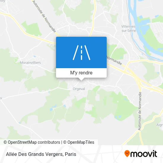 Allée Des Grands Vergers plan