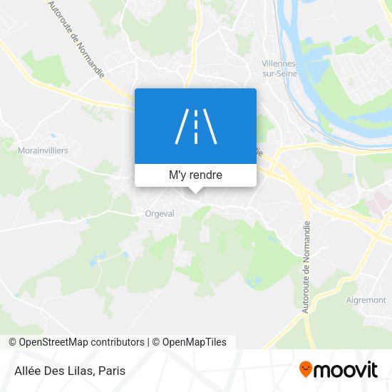 Allée Des Lilas plan