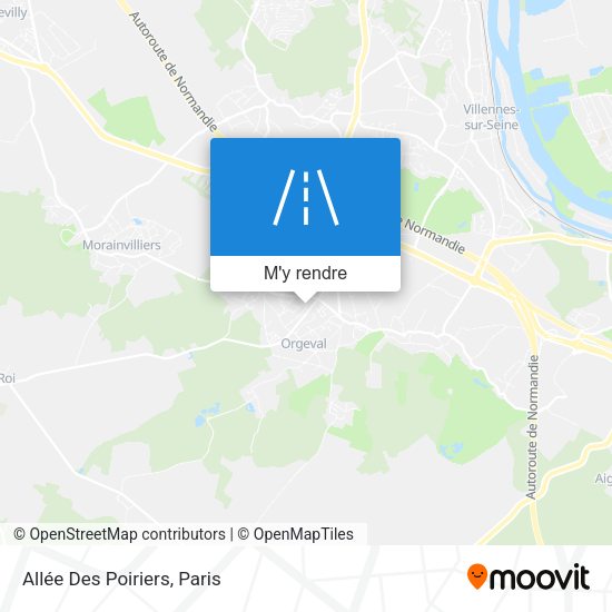 Allée Des Poiriers plan