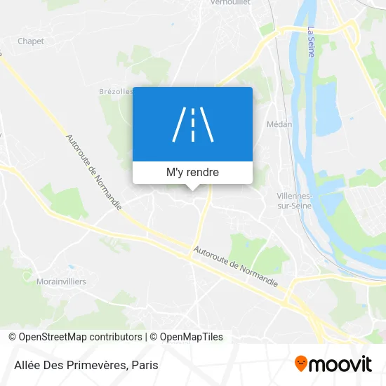 Allée Des Primevères plan