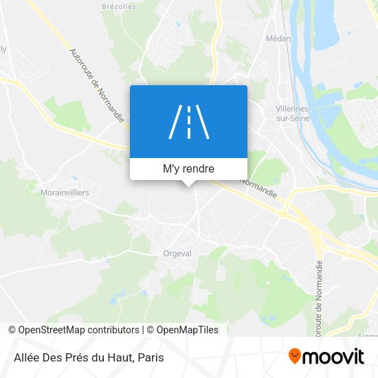 Allée Des Prés du Haut plan