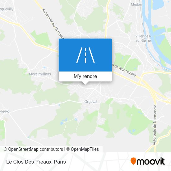 Le Clos Des Préaux plan