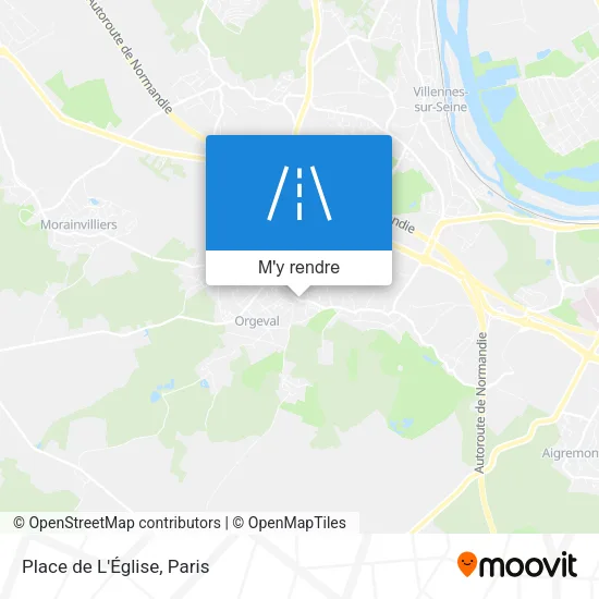 Place de L'Église plan
