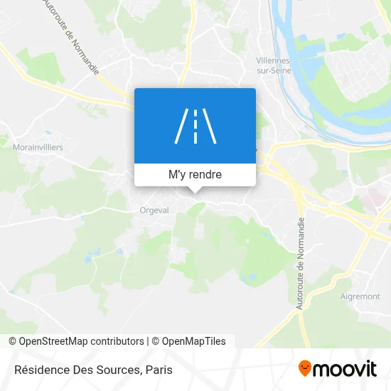 Résidence Des Sources plan