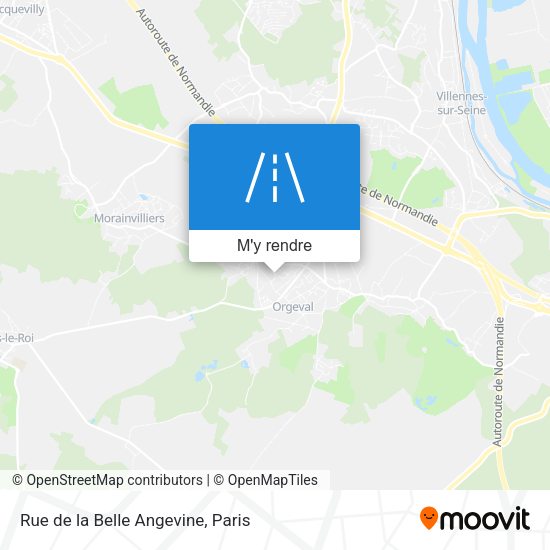Rue de la Belle Angevine plan