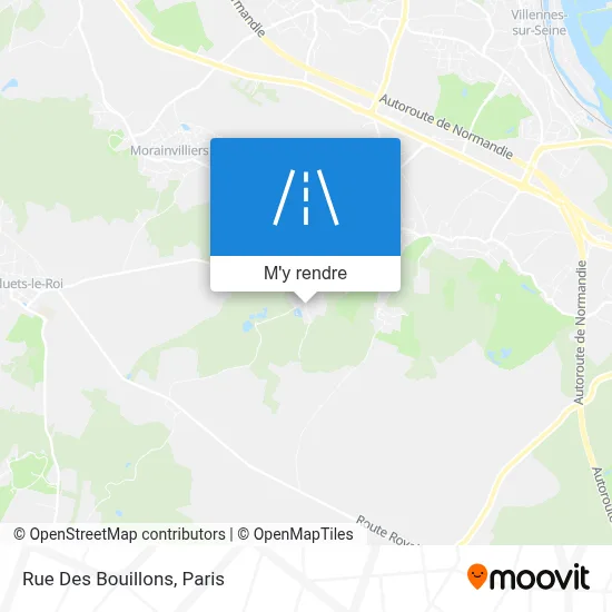 Rue Des Bouillons plan