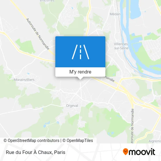 Rue du Four À Chaux plan