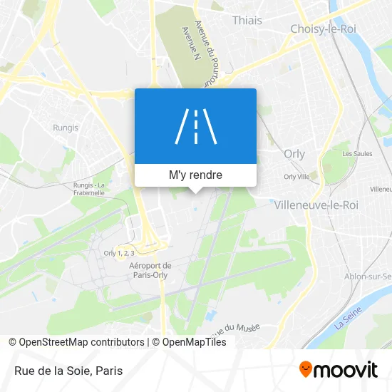 Rue de la Soie plan