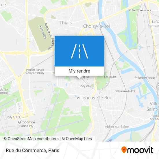 Rue du Commerce plan