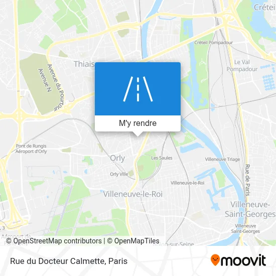 Rue du Docteur Calmette plan