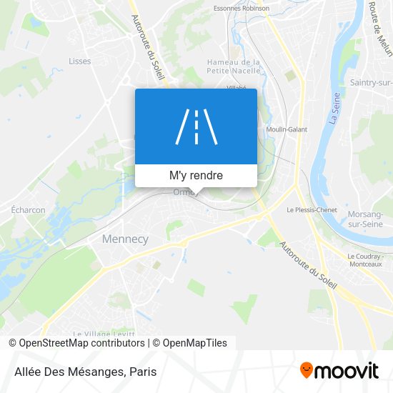Allée Des Mésanges plan