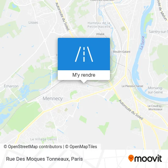 Rue Des Moques Tonneaux plan
