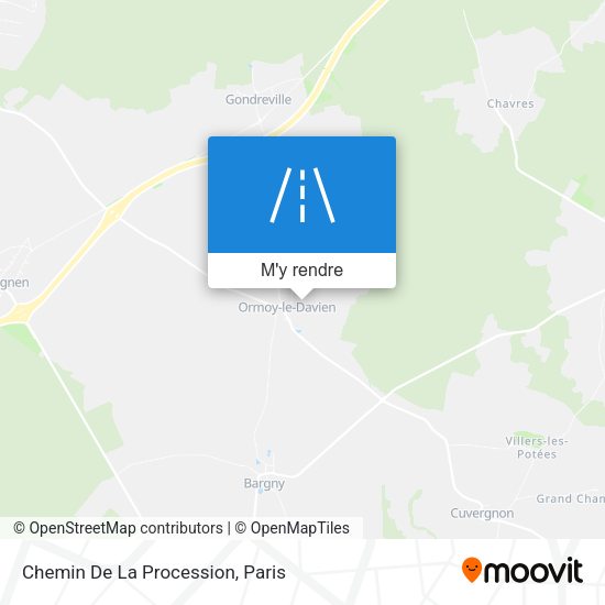 Chemin De La Procession plan