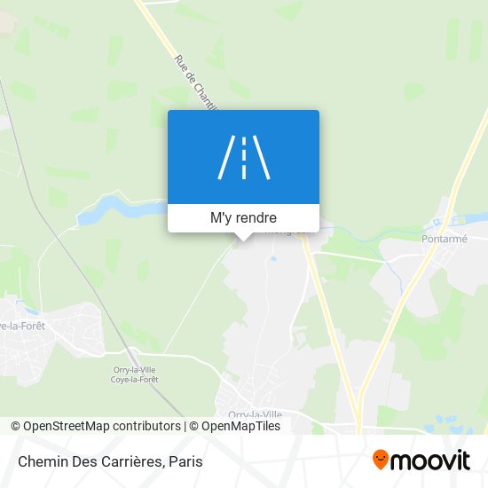 Chemin Des Carrières plan