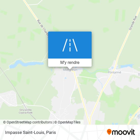 Impasse Saint-Louis plan