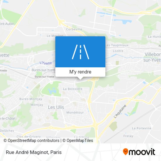 Rue André Maginot plan